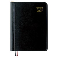 #ダイゴー ダイアリー 2027年度 アポイント 2W 鉛筆付  ブラック E1018