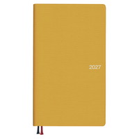#ダイゴー ダイアリー 2027年度 アポイント A6スリム 1Wファミリー  イエロー E1375