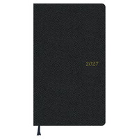 #ダイゴー ダイアリー 2027年度 アポイント 1Mブロック 日曜始  ブラック E1643