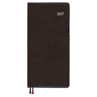 #ダイゴー ダイアリー 2027年度 アポイント 1W+横罫  ブラウン E8443