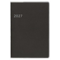 #ダイゴー ダイアリー 2027年度 アポイントノートタイプ A6 マンスリー カバー付 A6 グレー E8147
