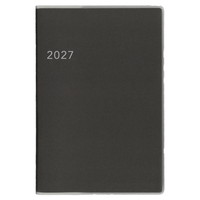 #ダイゴー ダイアリー 2027年度 アポイントノートタイプ B6 マンスリー カバー付 B6 グレー E8149