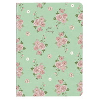 #ダイゴー ダイアリー 2027年度 MILL A6 Monthly FLEURS A6 グリーン E7787