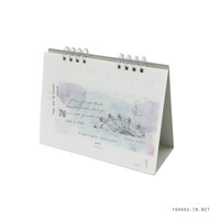 #ダイゴー カレンダー 2027年度 isshoni. ヨハク ハイライトカレンダー A6 A6 多色 E8775