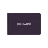 #ダイゴー 備忘録 ID・パスワードブック Mini ネイビー U1051