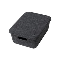 #ナカバヤシ 収納用品 収納ＢＯＸ  ダークグレー SZC-GDP19-DGY