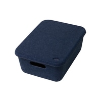 #ナカバヤシ 収納用品 収納ＢＯＸ  ネイビー SZC-GDP19-NB