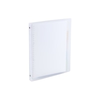 #ナカバヤシ ノート バインダーノートフレント B5 クリア FRT-B501B-C