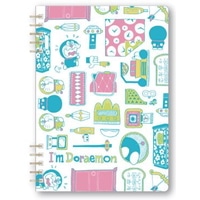 #ナカバヤシ(国内販売のみ） ノート ロジカルＷリングノート B6 アイムドラえもん ホワイト NW-B612DR-W