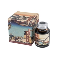 #ナカバヤシ 筆記関連小物 浮世絵インク 40ml・染料 北斎弁柄 TFPI-WD42-25