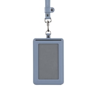 #ナカバヤシ ファイリング用品 IDカードホルダー タテ型 ミストブルー MGT-ID-02-B