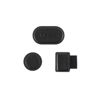 #ナカバヤシ 事務小物 マグネットセット 3個入 ジェットブラック MGT-MS-01-D