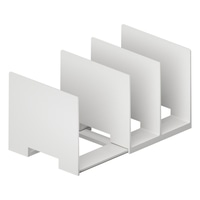 #ナカバヤシ 読書関連小物 キャパティ･スライドスタンド  ホワイト FB-SS1-WH