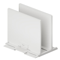 #ナカバヤシ 読書関連小物 キャパティ･スライドスタンド  ホワイト FB-AS1-WH