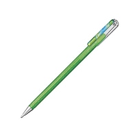 #ぺんてる ボ－ルペン DualMetallic ライトグリーン＋メタリックブルー＆レッド 1.0mm  K110-DMK