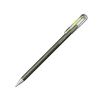 #ぺんてる ボ－ルペン DualMetallic シルバー＋メタリックコッパ―＆グリーン 1.0mm  K110-DMZ