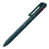 《ぺんてる》油性ボールペン Calme　３色 0.7mm ターコイズブルー軸 BXAC37S