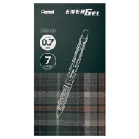 #ぺんてる ゲルインキボールペン エナージェル　 0.7mm 限定7色セット BL77-L7