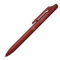 #ぺんてる 油性ボールペン Calme単色 0.3mm レッド軸 赤 BXA103B-B