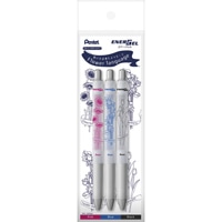 在庫限り_#ぺんてる ボールペン エナージェル･3本セット 0.5mm Flower language1 BLN75TL-3STL1