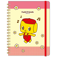 #不易糊工業(国内販売のみ） ノート フエキフレンズリングノート 70Sheet（140ページ）･5mm方眼 1 CFRNL1