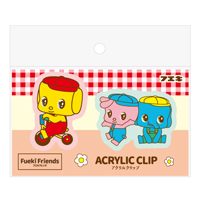 #不易糊工業(国内販売のみ） 事務小物 フエキフレンズアクリルクリップ 2個セット 2 CFAC-2P2