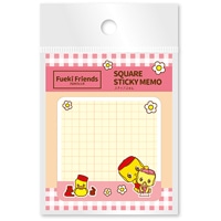 #フエキのり(国内販売のみ） 付箋 フエキフレンズ･スクエアふせん 20Sheet･方眼罫 No.4 CFSF4