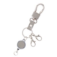 #レイメイ藤井  グロワール リール付キーホルダー グレー   GLK1170N