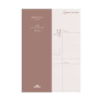 #レイメイ藤井 ダイアリー 26SNダイアリー ウィークリーブロック 12月はじまり  RFDR26101