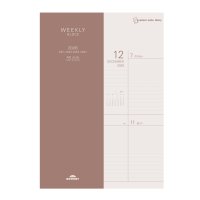 #レイメイ藤井 ダイアリー 26SNダイアリー ウィークリーブロック 12月はじまり  RFDR26102