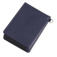 #レイメイ藤井 身辺雑貨 グロワール･パスケース･（縦型5面窓付）  ネイビー GLP1167K