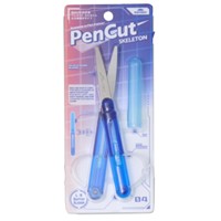 #レイメイ藤井 事務小物 PENCUT･スケルトン  ブルー SH1432A