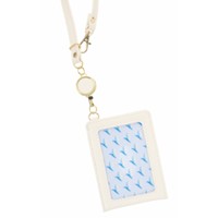 #レイメイ藤井 身辺雑貨 ノフェス･パスケース リール付 ベルホワイト NSP1448W