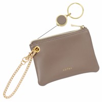 #レイメイ藤井 身辺雑貨 ノフェス･キー＆パスポーチ リール付 モカブラウン NSK1449C