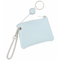 #レイメイ藤井 身辺雑貨 ノフェス･キー＆パスポーチ リール付 キャンディブルー NSK1449A