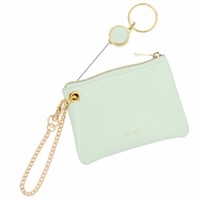 #レイメイ藤井 身辺雑貨 ノフェス･キー＆パスポーチ リール付 アイスグリーン NSK1449M