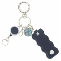 #レイメイ藤井 身辺雑貨 ノフェス･キーチャーム ミラー付 ミッドナイトネイビー NSK1450K