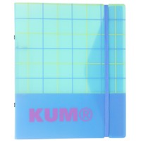 #レイメイ藤井 ファイリング用品 KUM･バインダー A5・2穴 グリーン KM1483M