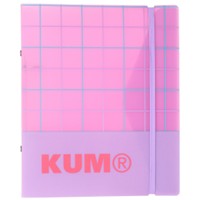 #レイメイ藤井 ファイリング用品 KUM･バインダー A5・2穴 ピンク KM1483P