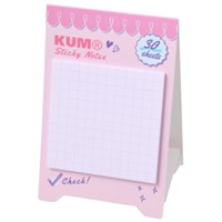 #レイメイ藤井 ふせん KUM･スタンドふせん  ピンク KM1485P