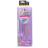 #レイメイ藤井 3ポケット筆入･キャパレット･ベーシック  バイオレット FB1509V