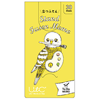 #ヒサゴ ふせん 立つふせん 芸術家のインコ 30枚入 ToDo UTN331