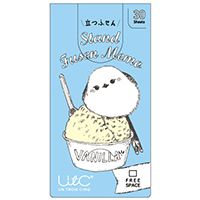 #ヒサゴ ふせん 立つふせん アイス屋のシマエナガ 30枚入 フリースペース UTN334