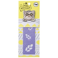 #ヒサゴ 読書関連小物 ANIMAL･BOOKMARKER刺繍しおり  マヌルネコ UTN342
