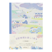 #デザインフィルミドリ(国内販売のみ） 日記 日記   草花柄 12709006