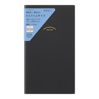 #デザインフィルミドリ(国内販売のみ） 26年度版 PRD 週間バーチカル A5スリム 黒 22417006