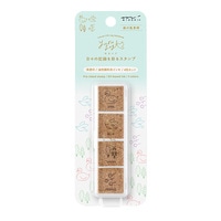 #デザインフィルミドリ(国内販売のみ） 印章用品 浸透印・ゆるログ  森の風景柄 35619006