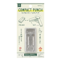 #デザインフィルミドリ(国内販売のみ） 事務小物 コンパクトパンチ XS 透明 35680006