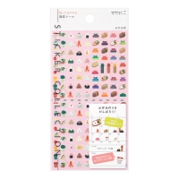 #ミドリ (国内販売のみ)シール 達成 お弁当柄