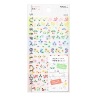 #ミドリ (国内販売のみ)シール 季節 植物柄